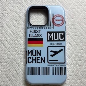 Travel-Themed Phone 16PRO MAX Case